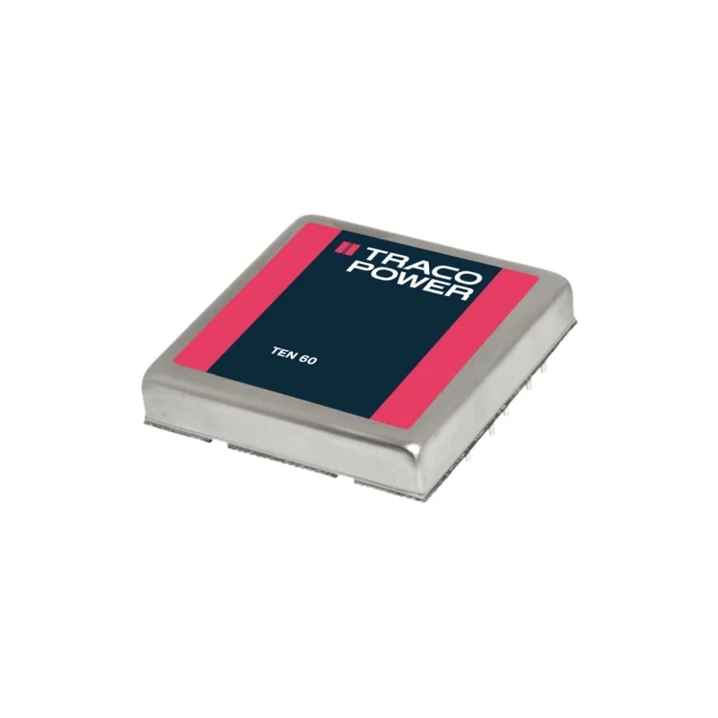 TRACOPOWER DC/DC Converter 12V 5A 75V Input 36V Input 60W PCB Metal Case 8-Pin TEN 60-4812