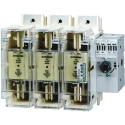 Socomec Fuserbloc Series 4-Pole 100 A Fused Switch Disconnector, 3A Switching Current, Enclosed, DIN Rail Mount 3831 6010
