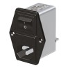 TDK 250 V AC 250 V DC 1A Panel Mount IEC Filter with Tab Termination B84776A0001A000