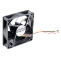 Sanyo Denki San Ace 9GA Series Axial Fan 12V DC 4.68W 390mA 132 m³/h 92 mm x 92 mm x 25 mm 9GA0912P4J03