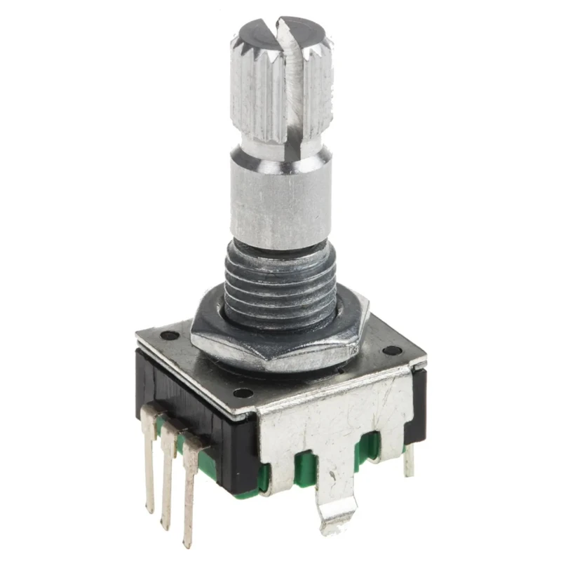Bourns 24 ppr Pulse Incremental Mechanical Rotary Encoder with 6 mm Knurl Shaft, Through Hole PEC11R-4220K-S0024