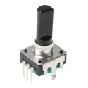 Bourns 24 ppr Pulse Incremental Mechanical Rotary Encoder with 6 mm Flat Shaft, Through Hole PEC12R-4225F-S0024