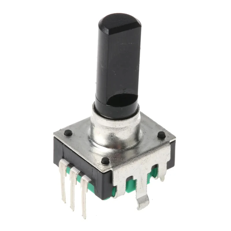Bourns 24 ppr Pulse Incremental Mechanical Rotary Encoder with 6 mm Flat Shaft, Through Hole PEC12R-4225F-S0024