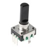 Bourns 24 ppr Pulse Incremental Mechanical Rotary Encoder with 6 mm Flat Shaft, Through Hole PEC12R-4225F-S0024
