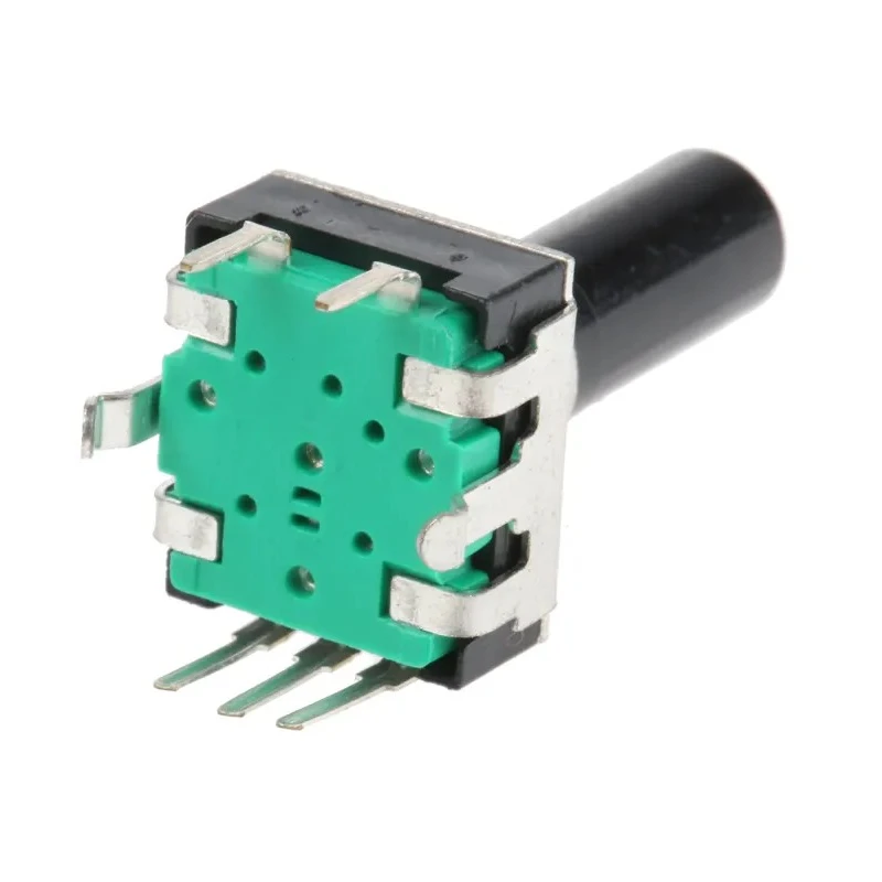 Bourns 24 ppr Pulse Incremental Mechanical Rotary Encoder with 6 mm Flat Shaft, Through Hole PEC12R-4225F-S0024