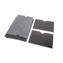 Zarges K470 Rectangular Black Foam Insert for K450 Case Model 40725 and K470 Case Model 40565 750x550x380 mm 43877