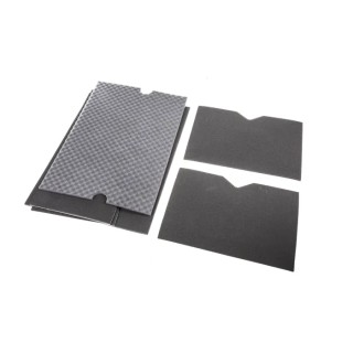 Zarges K470 Rectangular Black Foam Insert for K450 Case Model 40725 and K470 Case Model 40565 750x550x380 mm 43877
