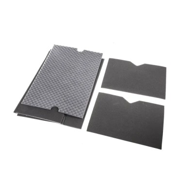 Zarges K470 Rectangular Black Foam Insert for K450 Case Model 40725 and K470 Case Model 40565 750x550x380 mm 43877