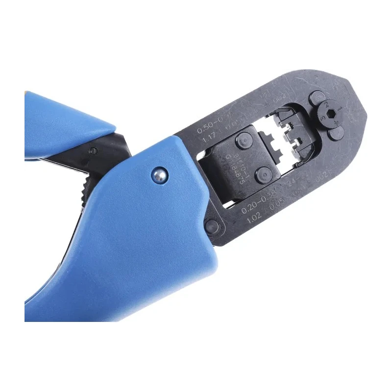 TE Connectivity CERTI-CRIMP II Premium Grade Hand Crimp Tool for Rectangular Contacts 18 to 24 AWG 91510-1