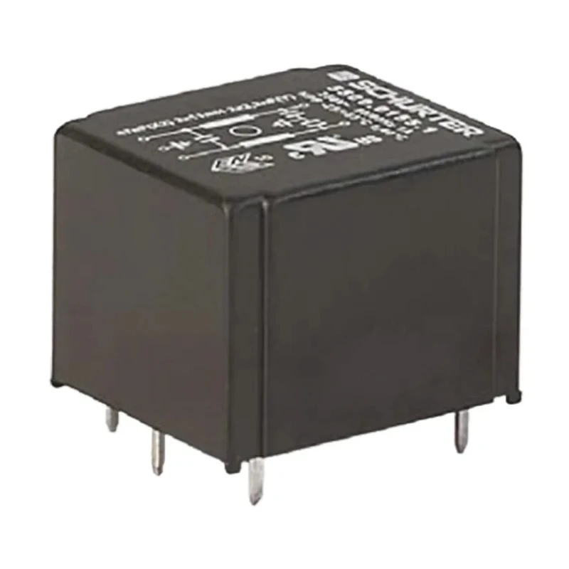 Schurter Single Phase Through Hole RFI Filter 6 A 250V AC 50Hz 60Hz PC Pin Termination 5500.0655.1