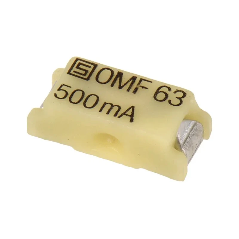 Schurter Non-Resettable Fast Acting Surface Mount Fuse 500mA 63V AC/DC 3402.0045.11