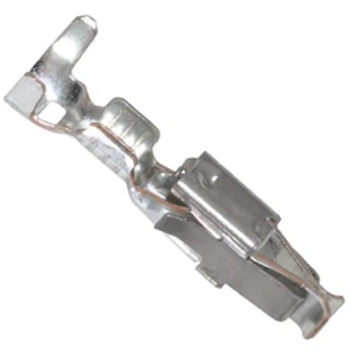 TE Connectivity Junior Power Timer Series Female Crimp Terminal, 17 AWG Min Crimp, 20 AWG Max, Silver Plated, Tin 929930-3
