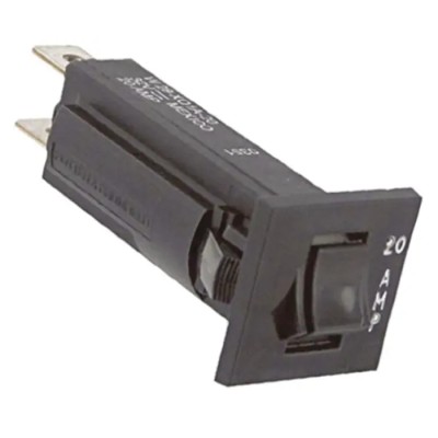 TE Connectivity 0.25 to 20 A Thermal Circuit Breaker 20A Current Rating 1-Pole Direct Mount W28-XQ1A-20