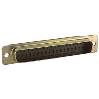 TE Connectivity AMPLIMITE HDP-20 37 Way Straight Cable D-Sub Connector Male 250V Steel Housing 205210-8