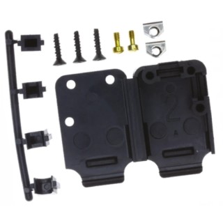 TE Connectivity HD20 Series Thermoplastic Right Angle D-Sub Backshell 15 Way HD20