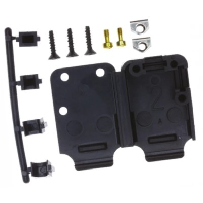 TE Connectivity HD20 Series Thermoplastic Right Angle D-Sub Backshell 15 Way HD20