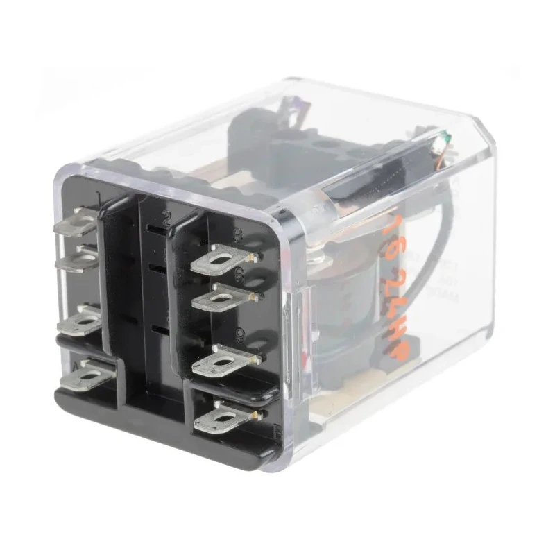TE Connectivity Power Relay, PCB Mount, DPDT, 5V DC Coil Voltage, 10A Switching Current, Silver Alloy Contacts KUP-11D15-5