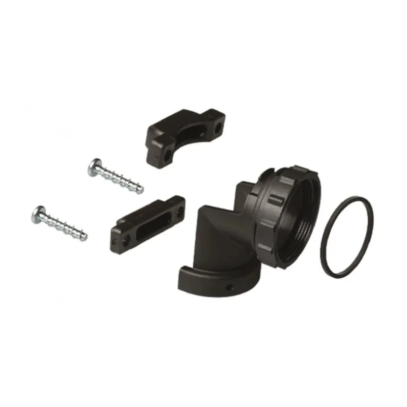 TE Connectivity Black Thermoplastic Cable Clamp 17.86 mm Max. Bundle Diameter Screw Fixing 796382-2
