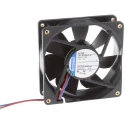 ebm-papst 8400 N Series Compact DC Axial Fan, 12V DC, 79 m³/h Airflow, 2.2 W, IP20 Protection, 80 mm Frame 