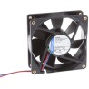 ebm-papst 8400 N Series Compact DC Axial Fan, 12V DC, 79 m³/h Airflow, 2.2 W, IP20 Protection, 80 mm Frame