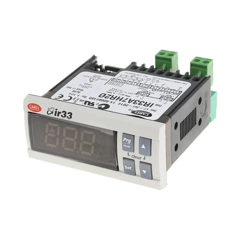 Carel Universal Panel Mount PID Temperature Controller 2 Input, 4 Output Digital 230V AC On-Off IR33-DN33