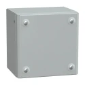Schneider Electric PanelSeT SBM Series Steel Wall Box IP66, 150mm x 150mm x 120mm NSYSBM151512
