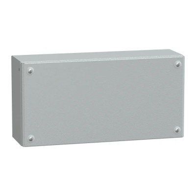 Schneider Electric PanelSeT SBM Series Steel Wall Box IP66 Grey 200 mm x 400 mm x 120 mm NSYSBM204012