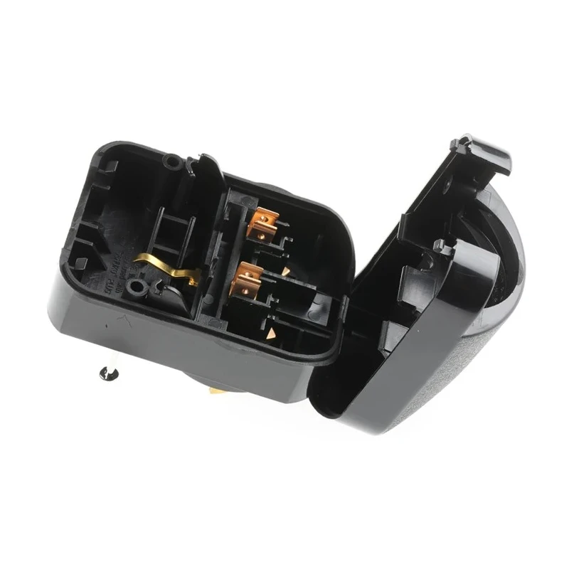 PowerConnections Mains Connector Converter Plug 10A 250V Europe to Australia SAN3-BK-NR