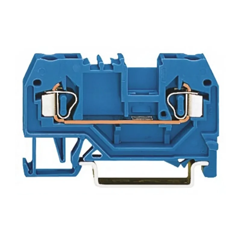 WAGO 281 Series Feed Through Terminal Block Blue 4mm² 1-Level Cage Clamp ATEX IECEx 281-904