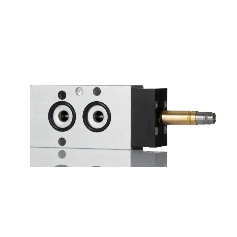 RS PRO Pneumatic Solenoid Valve 5/2 Solenoid/Spring G 1/4 Aluminium Body NAMUR Mount 12/24V DC, 110/230V AC 3W 784-0044
