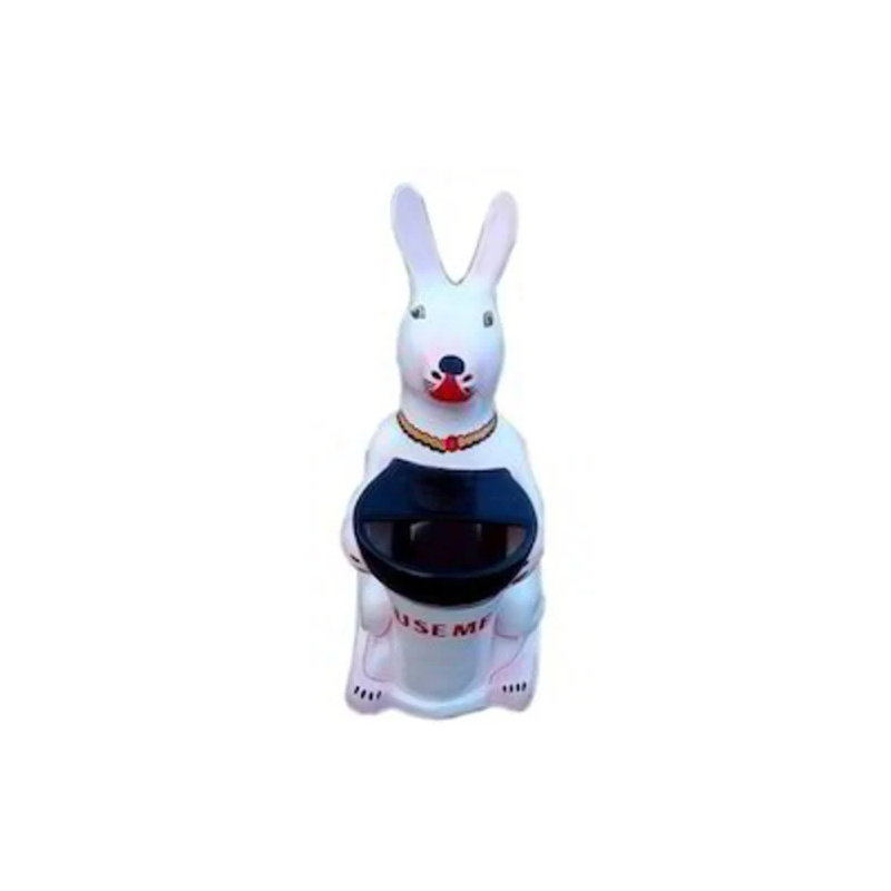 parth-frp-fiber-rabbit-shape-dustbin-27857