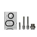 RS PRO Pneumatic Solenoid Valve 5/2 Solenoid/Spring G 1/4 Aluminium Body NAMUR Mount 12/24V DC, 110/230V AC 3W 784-0044