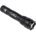Nightsearcher UV LED Tactical Torch Black Aluminium Casing 2 x CR123A Batteries NSUVLED395
