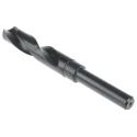 RS PRO High-Speed Steel (HSS) Helical Flute 18mm Drill Bit Black Finish 156mm Overall Length 12.7mm Shank 118° 784-4841