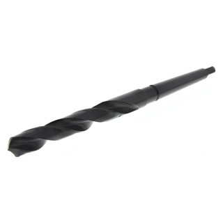 RS PRO High-Speed Steel (HSS) Morse Taper Shank Drill Bit, 189mm Overall Length, Black Finish, Straight Flute, 118° 784-4765