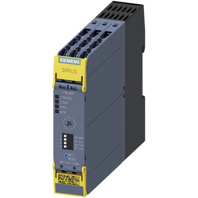 Siemens 3SK1 24V DC Safety Relay with 4 Safety Contacts 3SK1121-1CB42
