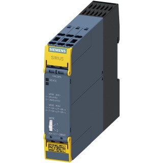 Siemens Safety Relay Output Expansion Module, Clamp Terminals, Series 3SK1, 24 V DC, 4NO/1NC, DIN Rail Mounting 3SK1211-2BB40