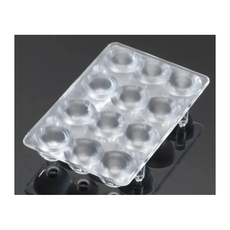 Ledil Petunia Series 12-Way LED Lens Rectangular Medium Angle Beam 28 to 32° Polycarbonate C12528_PETUNIA