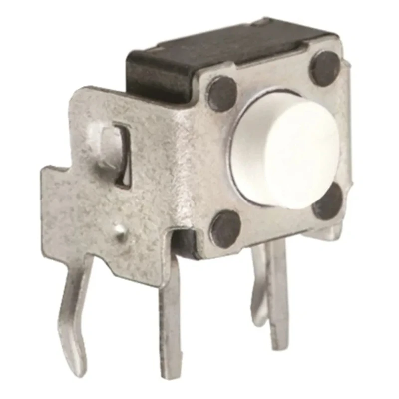 Wurth Elektronik White Tactile Switch SPST Momentary 50mA 12V dc Through Hole 431256031726