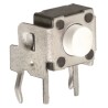Wurth Elektronik White Tactile Switch SPST Momentary 50mA 12V dc Through Hole 431256031726