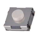 Wurth Elektronik White Tactile Switch SPST Momentary 50mA 12V DC Surface Mount 1.1mm Actuator 430473031826