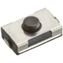 Wurth Elektronik Black Tactile Switch SPST 50mA 12 V dc Momentary Surface Mount 0.8 mm Actuator Length 434123025816