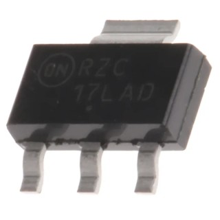 onsemi Voltage Regulator 18V SOT-223 4-Pin Positive Polarity Surface Mount NCP1117LPSTADT3G