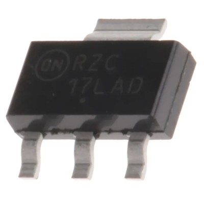 onsemi Voltage Regulator 18V SOT-223 4-Pin Positive Polarity Surface Mount NCP1117LPSTADT3G