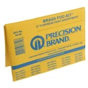 RS PRO Brass Feeler Gauge Set with 20 Brass Blades, Thickness 0.03 in, Metric and Inch Measures 785-7831