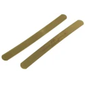 RS PRO Brass Feeler Gauge Set with 20 Brass Blades, Thickness 0.03 in, Metric and Inch Measures 785-7831