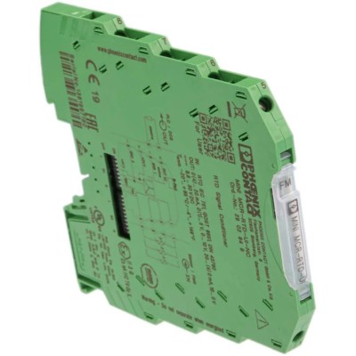 Phoenix Contact 3RS7025 Series Signal Conditioner, RTD Input, Current/Voltage Output, 30V DC Voltage, 9.6 V DC 2902849