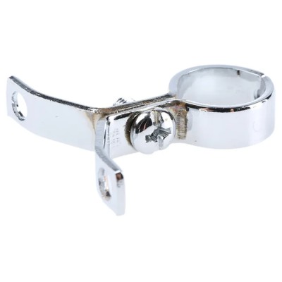 RS PRO Chrome Plated Brass Silver Stand Off Pipe Clamp 15mm 784-5002