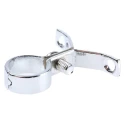 RS PRO Chrome Plated Brass Silver Stand Off Pipe Clamp 15mm 784-5002