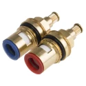 RS PRO Brass Threaded Straight Compression Tap Adapter, Female BSP 1/2 in to Female 1/2 in 784-5324